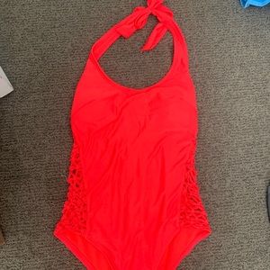 Hot oink one piece swimsuit !!